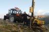  - Another post driven in similar conditions with myself at the controls.  The hill in the background rises to over 2700 feet.